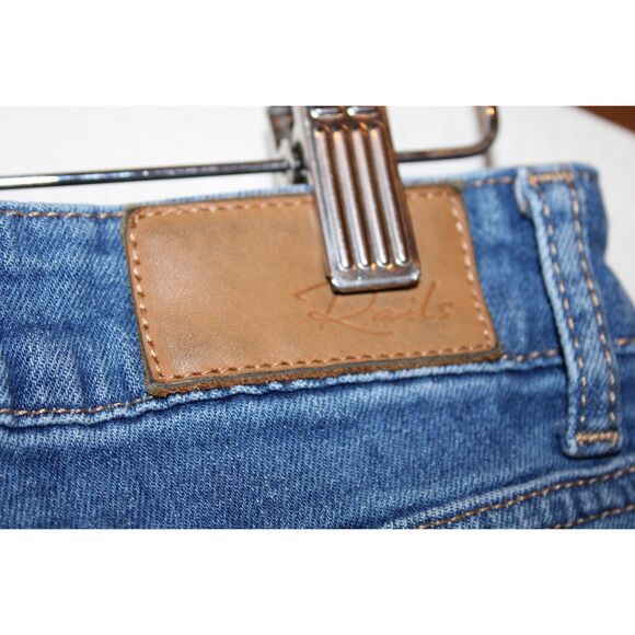 Rails Sunset High Waist Slim Fit Crop Flare Jeans In size 28 - Picture 5 of 9